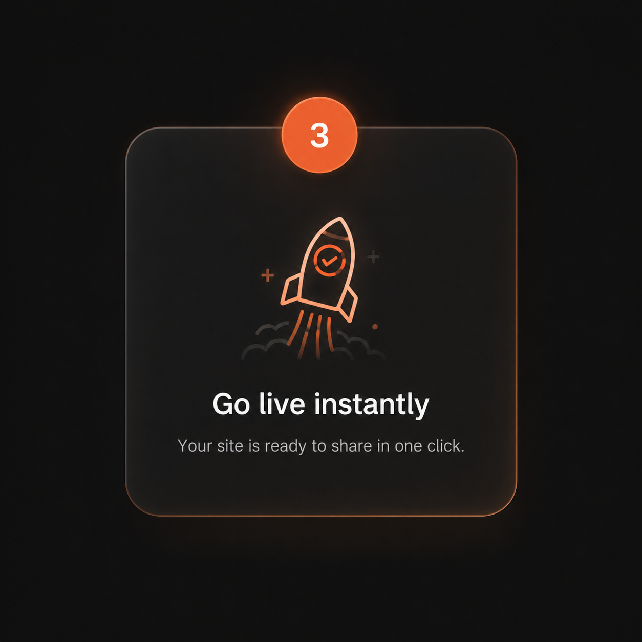 Go live